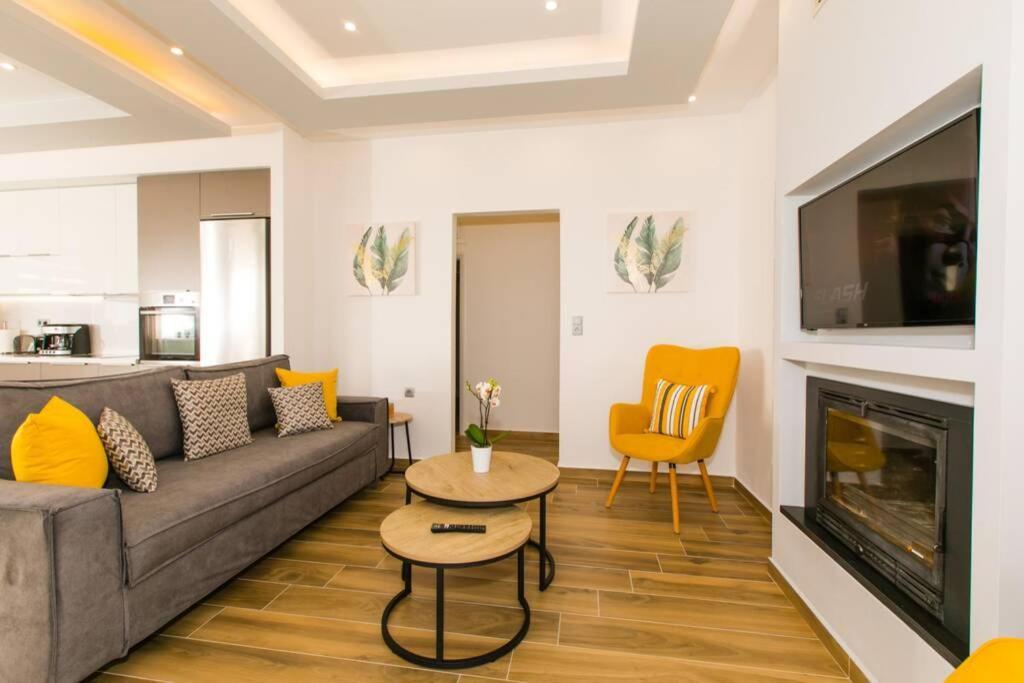 Kerames Chrysi'S Ocean View Retreat 빌라 외부 사진