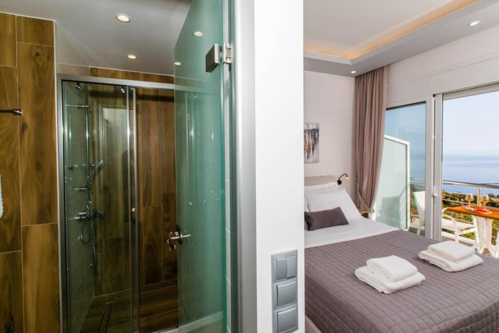 Kerames Chrysi'S Ocean View Retreat 빌라 외부 사진