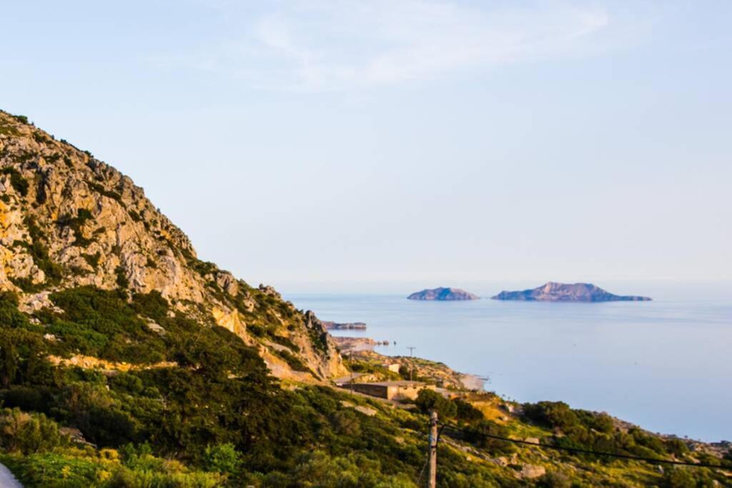Kerames Chrysi'S Ocean View Retreat 빌라 외부 사진