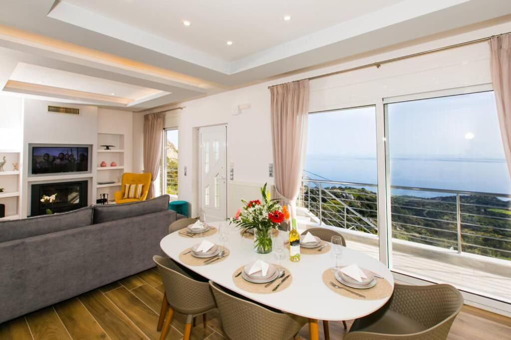 Kerames Chrysi'S Ocean View Retreat 빌라 외부 사진