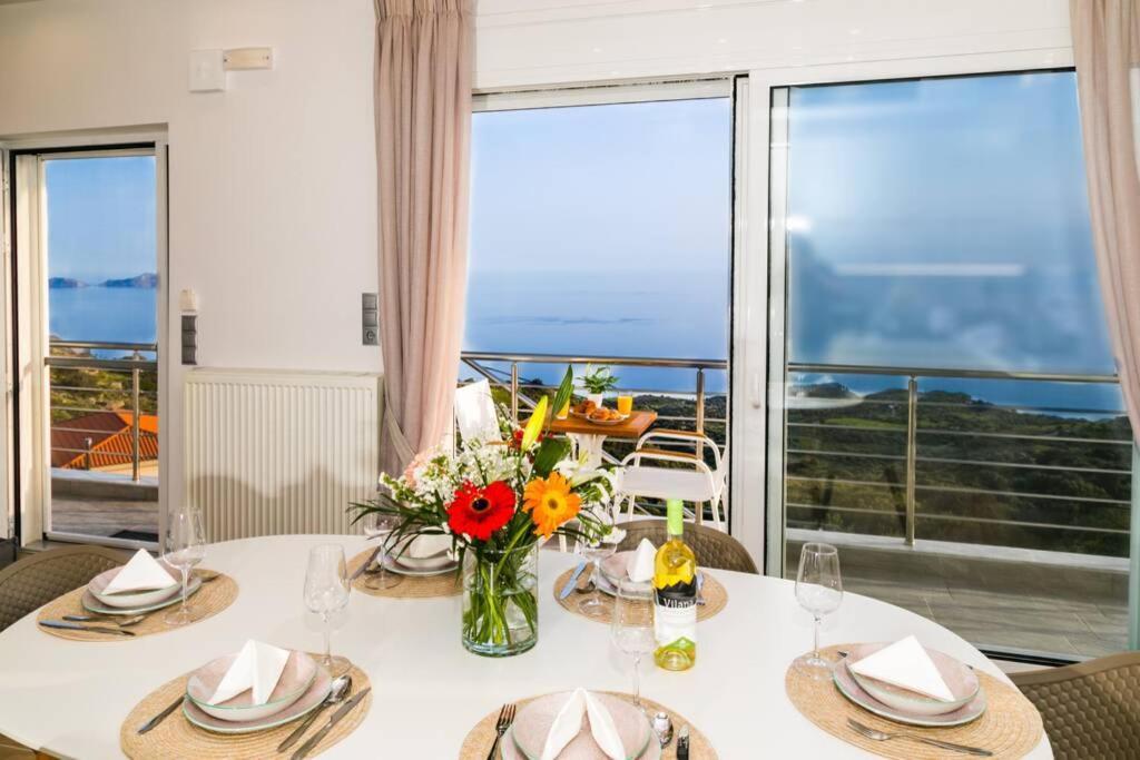 Kerames Chrysi'S Ocean View Retreat 빌라 외부 사진