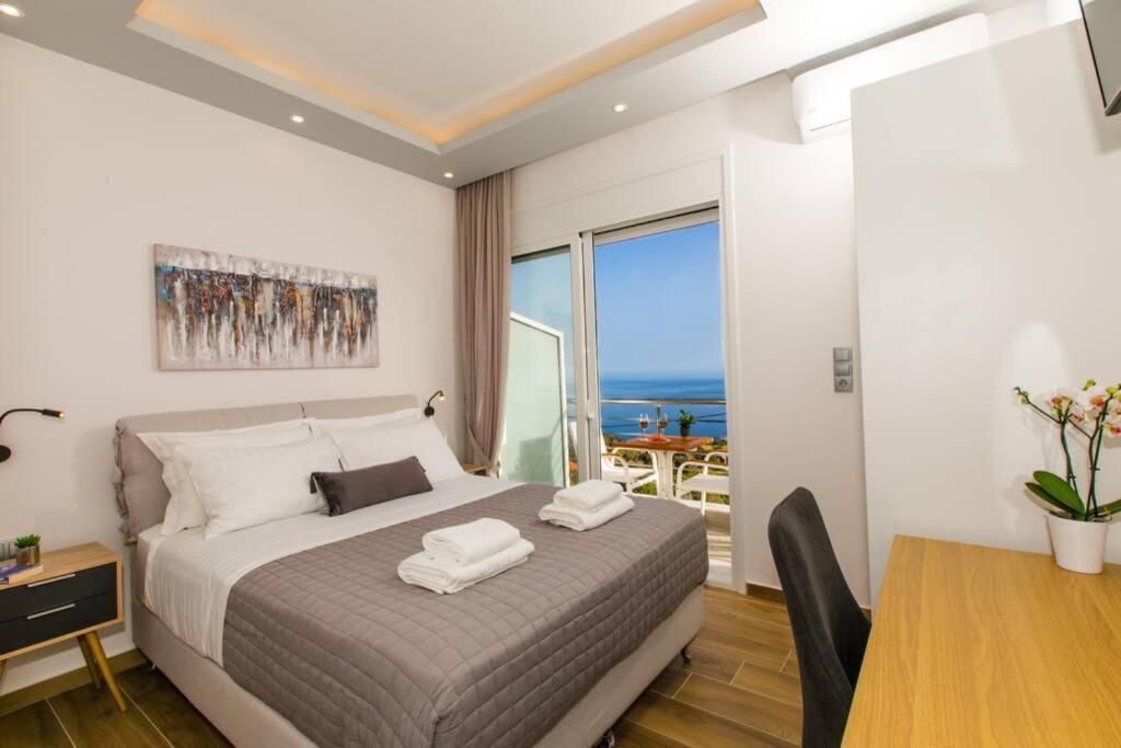 Kerames Chrysi'S Ocean View Retreat 빌라 외부 사진