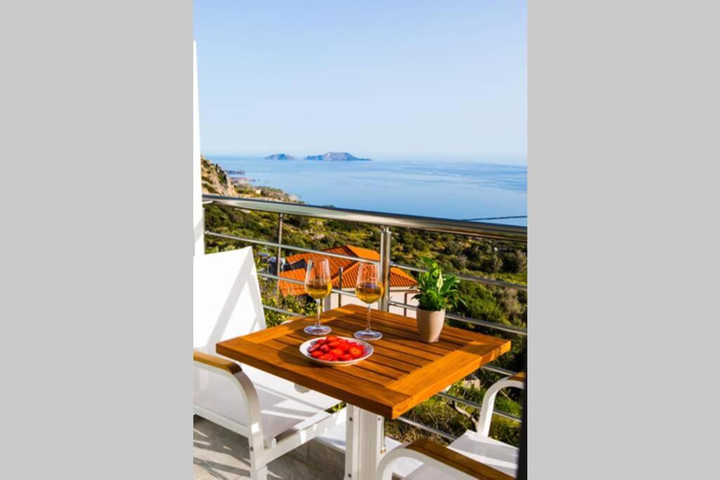 Kerames Chrysi'S Ocean View Retreat 빌라 외부 사진