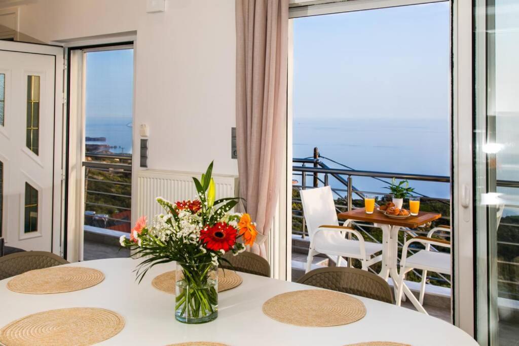 Kerames Chrysi'S Ocean View Retreat 빌라 외부 사진