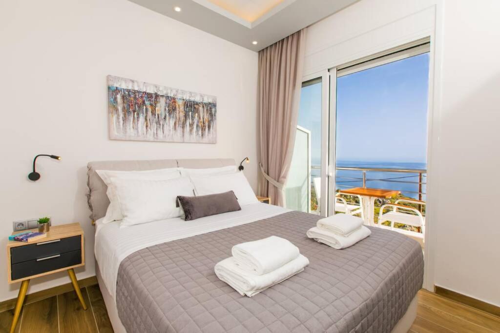 Kerames Chrysi'S Ocean View Retreat 빌라 외부 사진