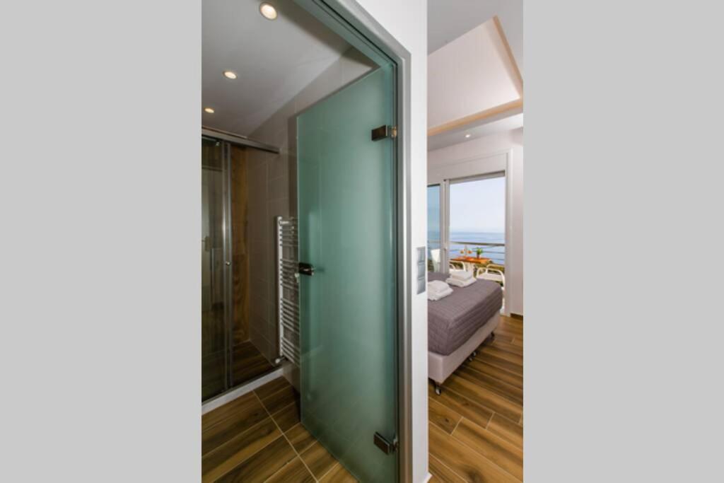 Kerames Chrysi'S Ocean View Retreat 빌라 외부 사진