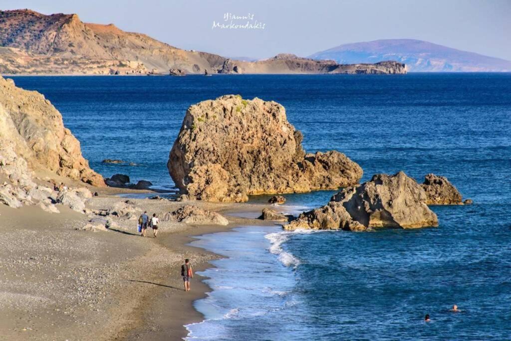 Kerames Chrysi'S Ocean View Retreat 빌라 외부 사진